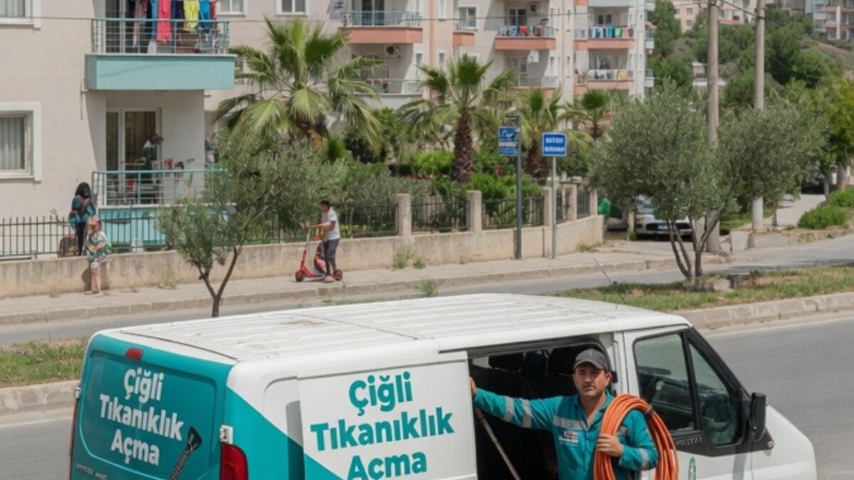 Çiğli tıkanıklık açma İzmir — 7/24 profesyonel hizmet
